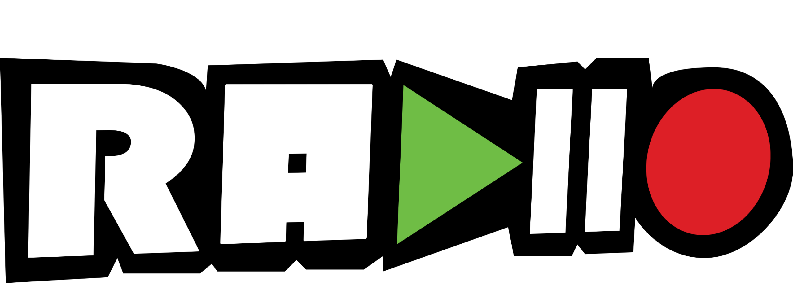 Marv Radio text logo with white Marv